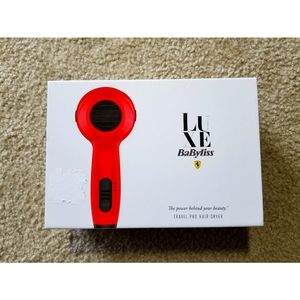 BaByliss Luxe Mini Travel Pro Dryer - Red